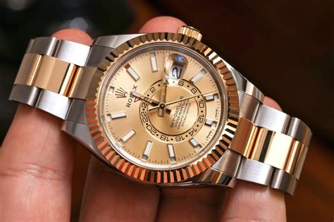 fake rolex sky dweller